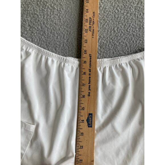 San Soleil Shorts Medium 50 UV Pull On Stretch Elastic Pocket White Athletic - Picture 12 of 15